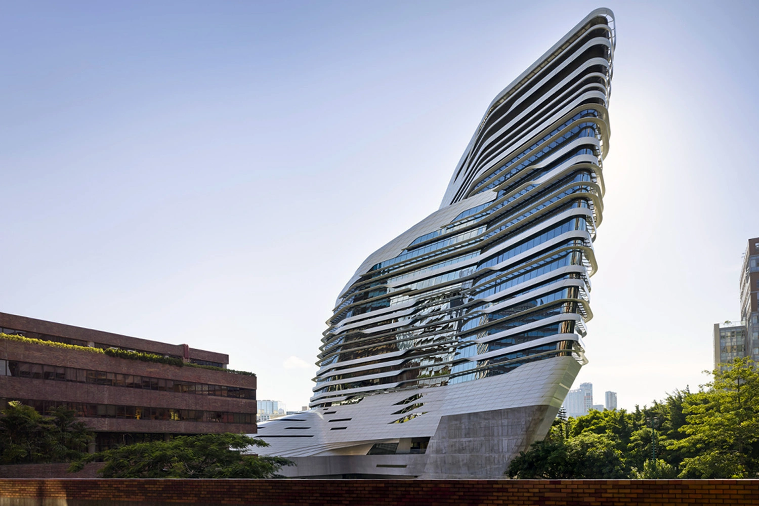Jockey Club Innovation Tower, Top 10 Projects by Zaha Hadid Architects in China